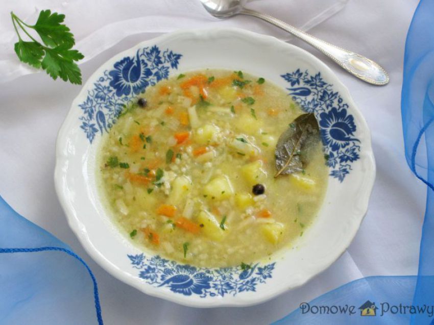 Krupnik na żeberkach Krupnik na żeberkach