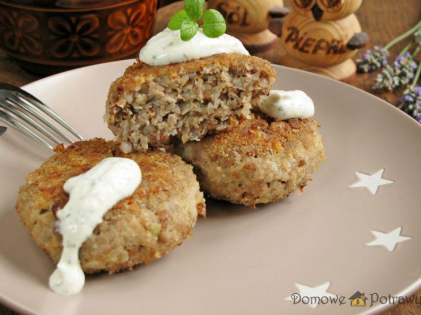 Kotlety mielone z kaszą gryczaną-hreczanyki Kotlety mielone z kaszą gryczaną-hreczanyki