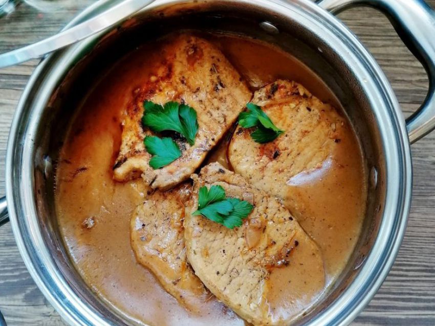 Schab w sosie Schab w sosie