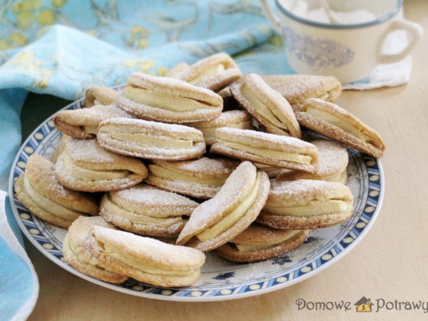 Kruche ciasteczka z jabłkami Kruche ciasteczka z jabłkami