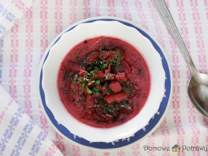 Zupa z botwiny Zupa z botwiny