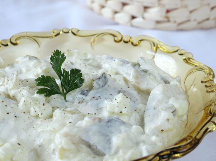 Śledzie w śmietanie Śledzie w śmietanie