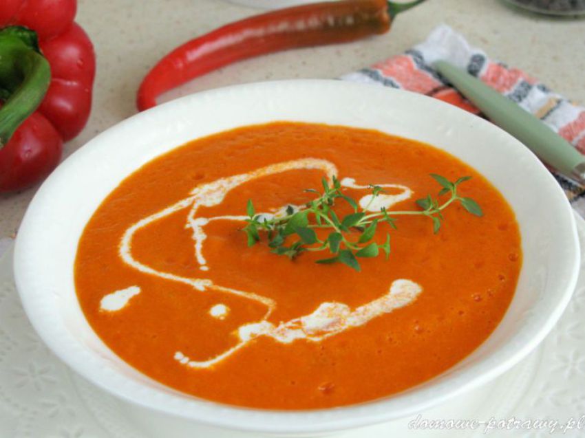 Zupa-krem z papryki Zupa-krem z papryki