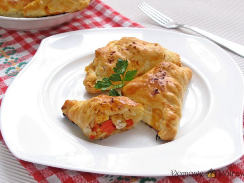 Kurczak w cieście francuskim Kurczak w cieście francuskim