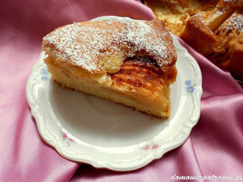 Szybki placek z jabłkami Szybki placek z jabłkami