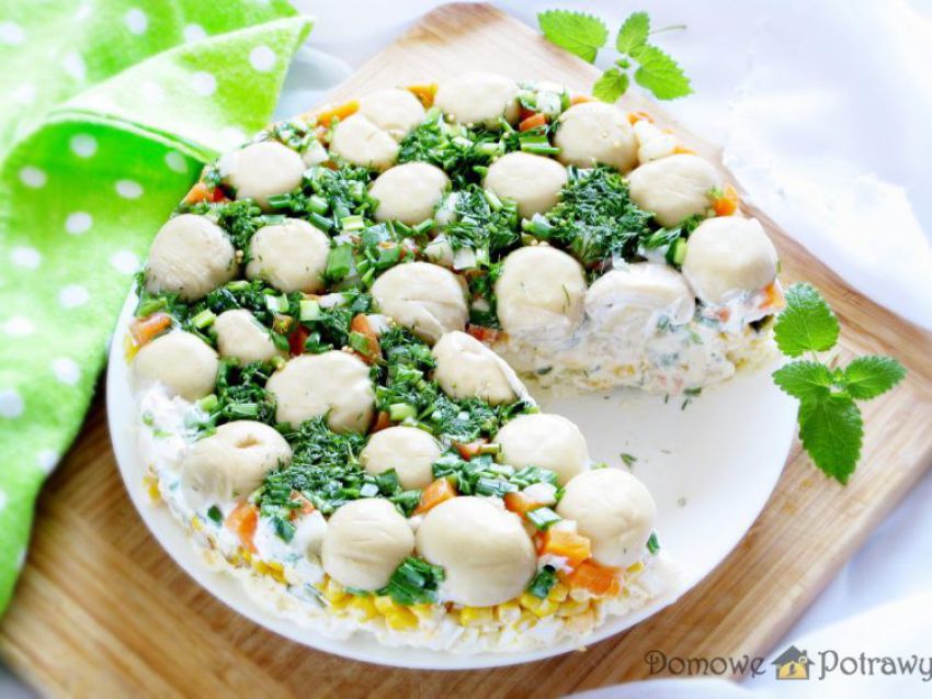 Sałatka leśna polana Sałatka leśna polana