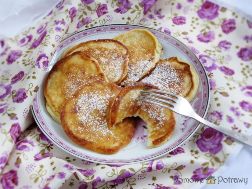Placki z serków waniliowych Placki z serków waniliowych