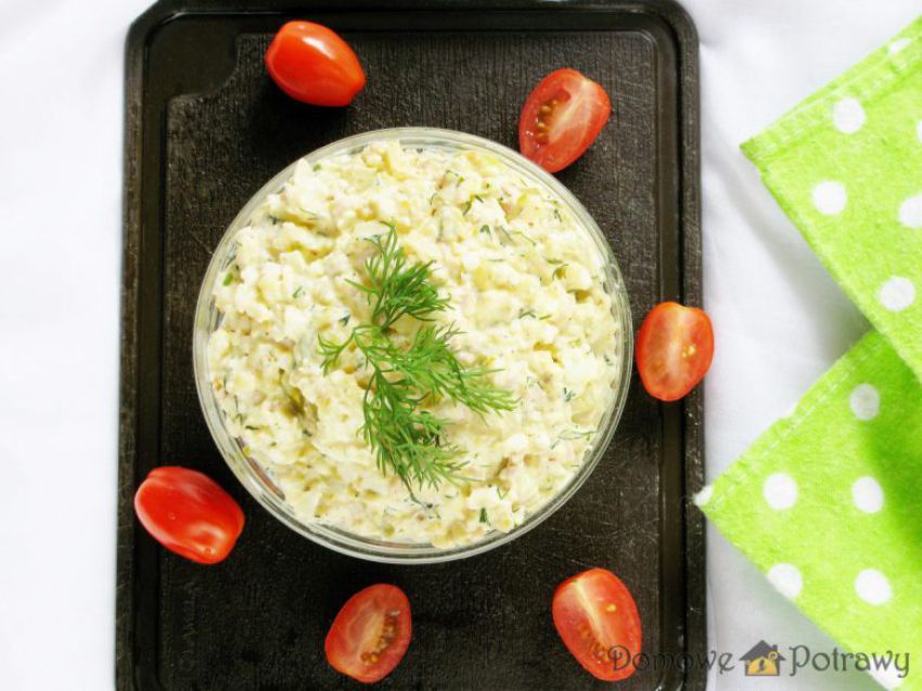 Pasta jajeczna z szynką Pasta jajeczna z szynką