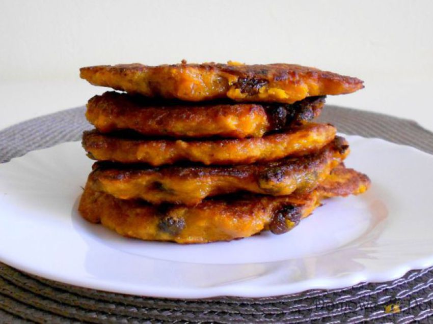 Placuszki z dyni na słodko Placuszki z dyni na słodko