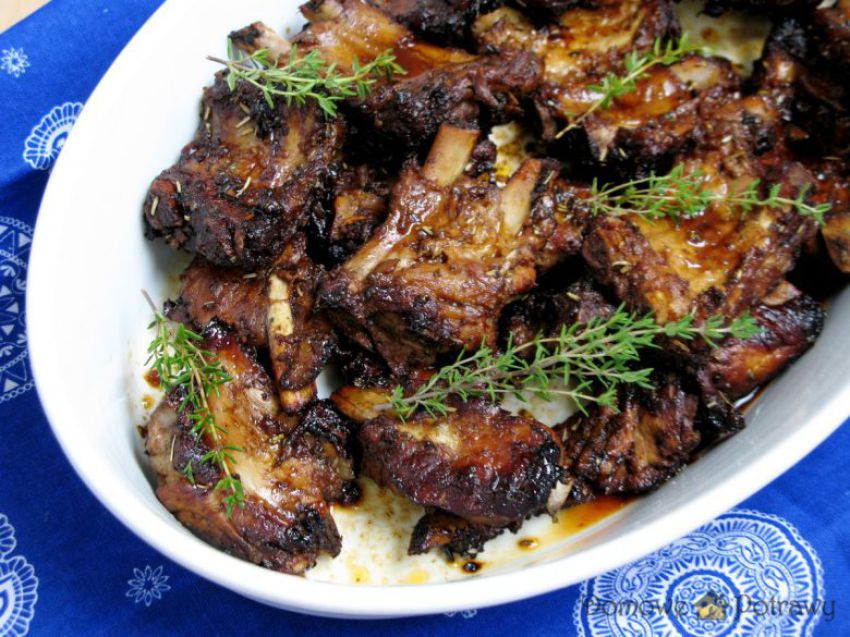 Żeberka pieczone Żeberka pieczone