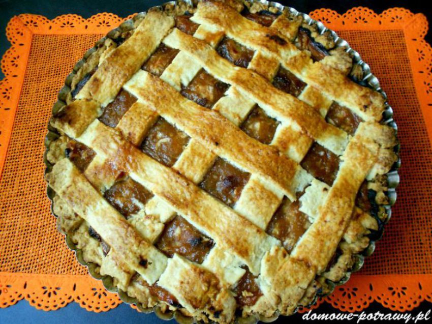 Tarta z jabłkami i cynamonem Tarta z jabłkami i cynamonem