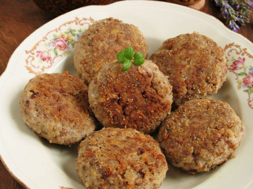 Kotlety mielone z kaszą gryczaną-hreczanyki Kotlety mielone z kaszą gryczaną-hreczanyki