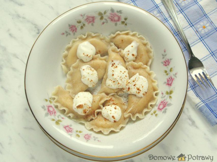Pierogi z serem na słodko Pierogi z serem na słodko