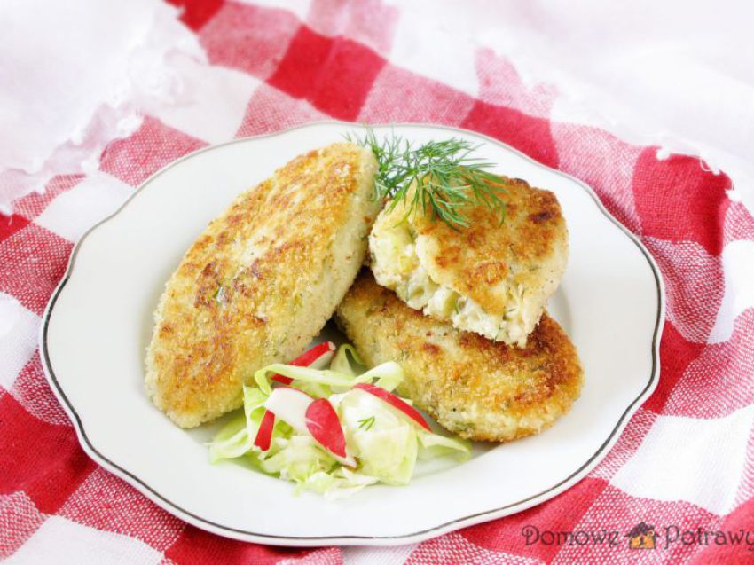 Kotlety ziemniaczane z kapustą młodą Kotlety ziemniaczane z kapustą młodą