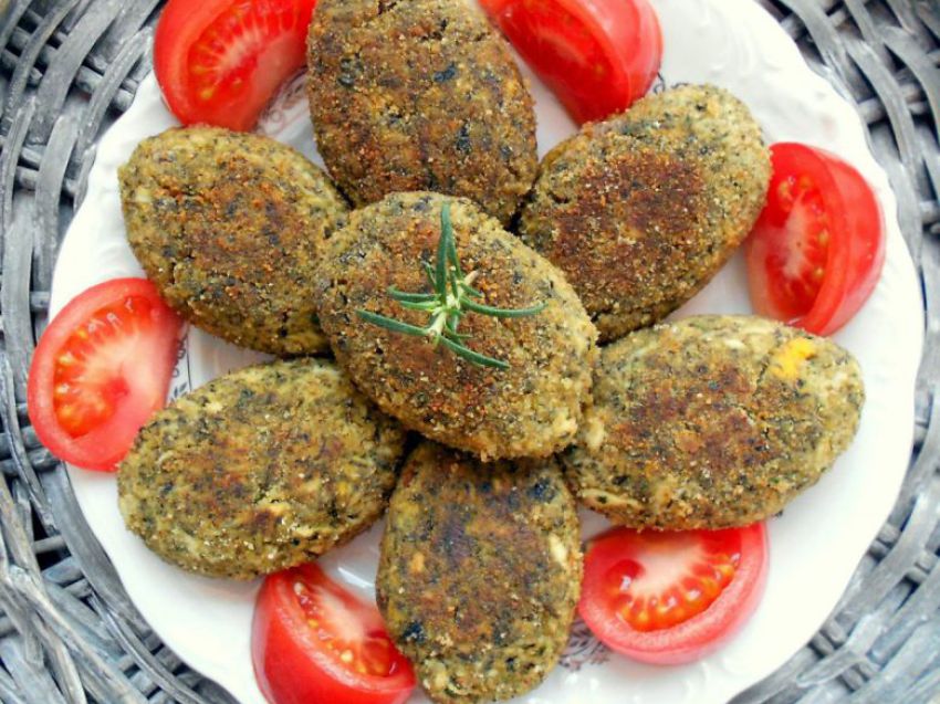 Kotlety jajeczne z pieczarkami Kotlety jajeczne z pieczarkami