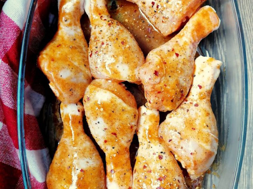 Pieczone udka z kurczaka Pieczone udka z kurczaka