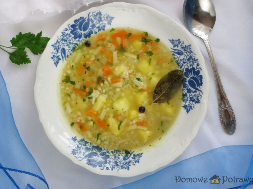 Krupnik na żeberkach Krupnik na żeberkach