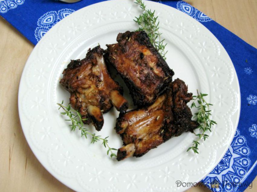 Żeberka pieczone Żeberka pieczone