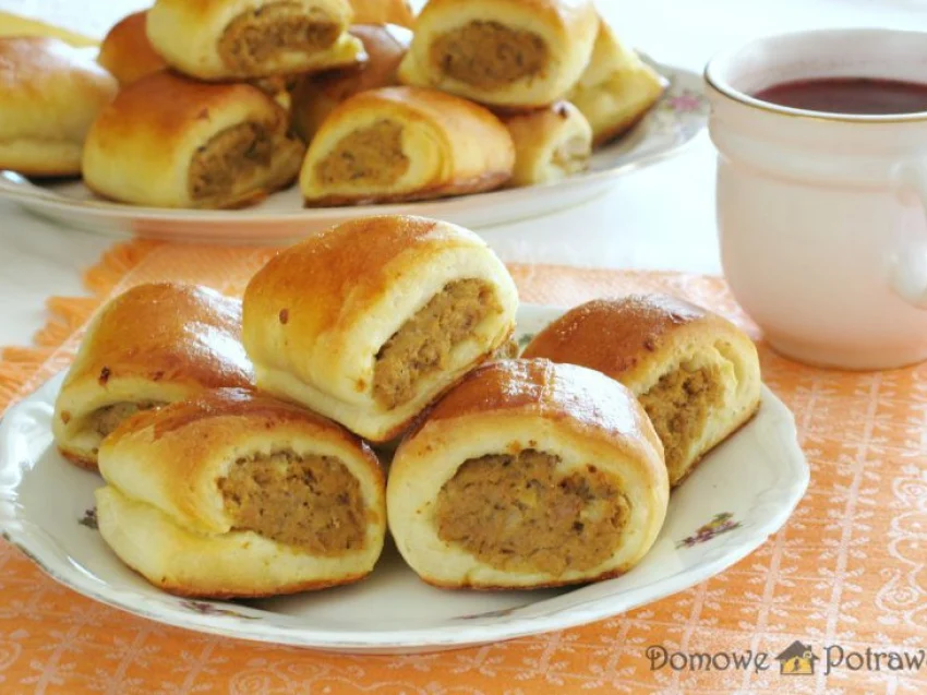 Paszteciki z mięsem Paszteciki z mięsem