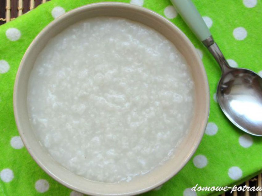 Kleik ryżowy na zatrucia Kleik ryżowy na zatrucia