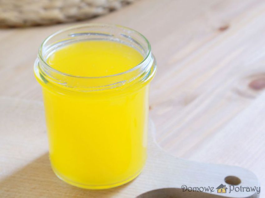 Masło klarowane domowej roboty Masło klarowane domowej roboty