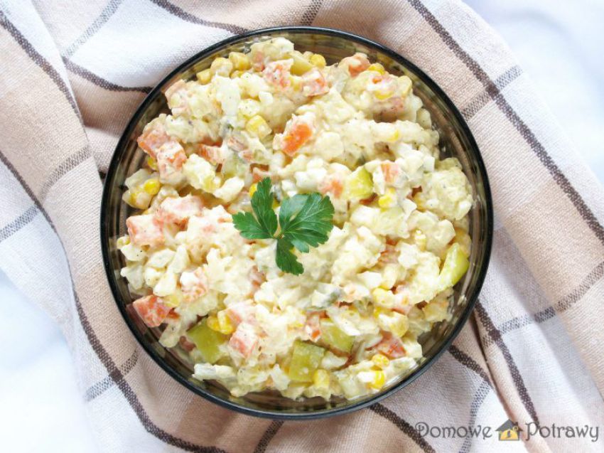 Sałatka jarzynowa jak dawniej Sałatka jarzynowa jak dawniej