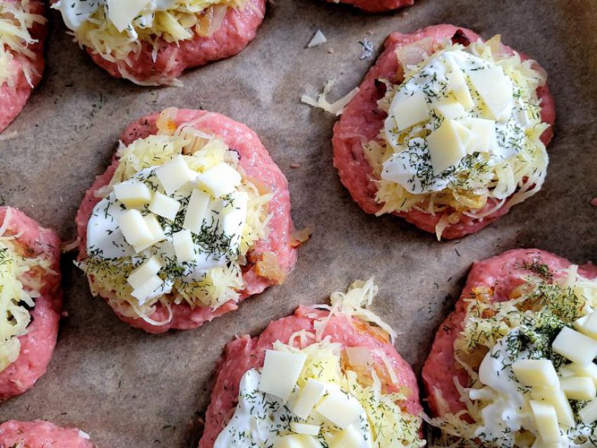 Kotlety mielone zapiekane z piekarnika Kotlety mielone zapiekane z piekarnika