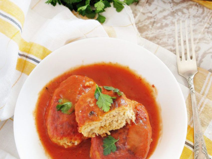 Gołąbki bez zawijania w piekarniku Gołąbki bez zawijania w piekarniku