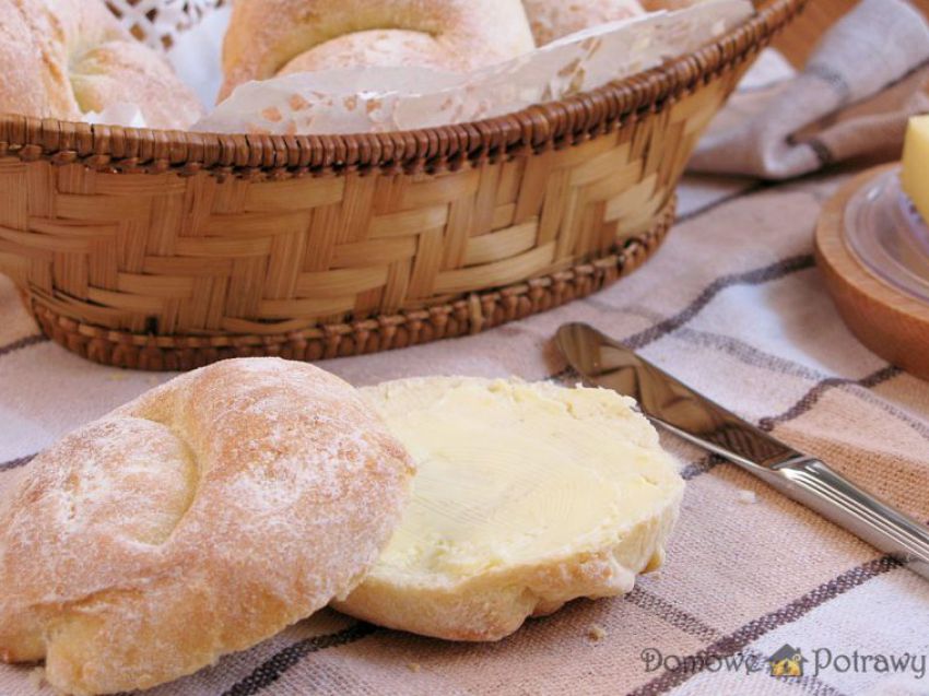 Domowe bułki pszenne Domowe bułki pszenne