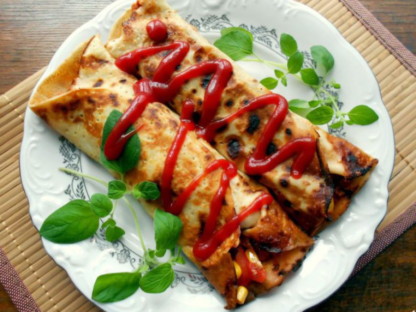 Naleśniki po meksykańsku Naleśniki po meksykańsku