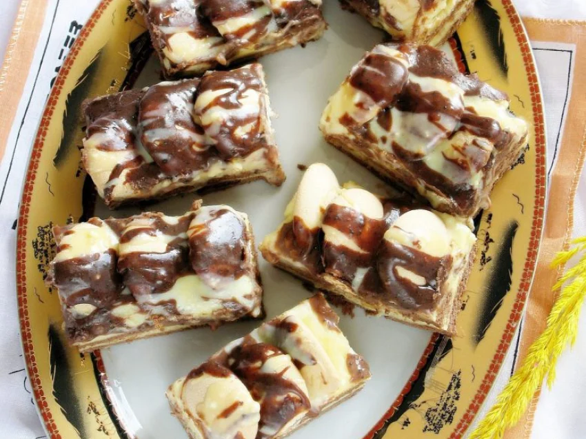 Ciasto Góra Lodowa bez pieczenia Ciasto Góra Lodowa bez pieczenia