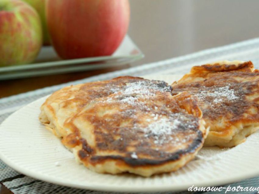 Racuchy z jabłkami Racuchy z jabłkami
