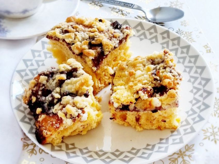 Ciasto drożdżowe z kruszonką Ciasto drożdżowe z kruszonką