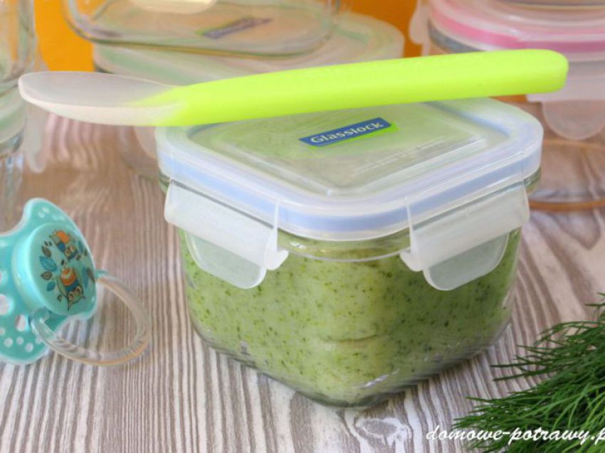 Zupka brokułowo-ziemniaczana dla małych dzieci Zupka brokułowo-ziemniaczana dla małych dzieci