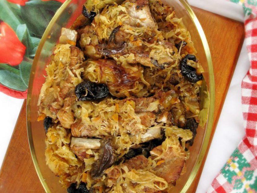 Żeberka w kapuście Żeberka w kapuście