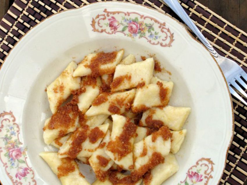 Kluski leniwe z mąki jaglanej Kluski leniwe z mąki jaglanej