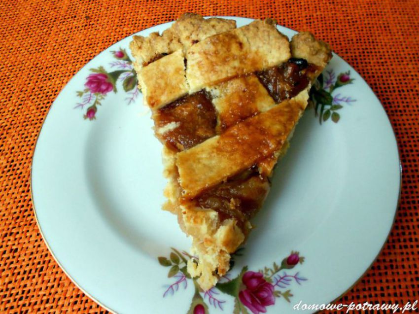 Tarta z jabłkami i cynamonem Tarta z jabłkami i cynamonem