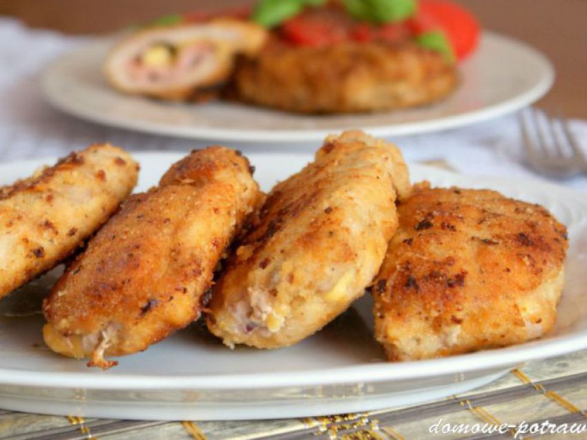 Kotlet Cordon Bleu (kotlet szwajcarski) Kotlet Cordon Bleu (kotlet szwajcarski)