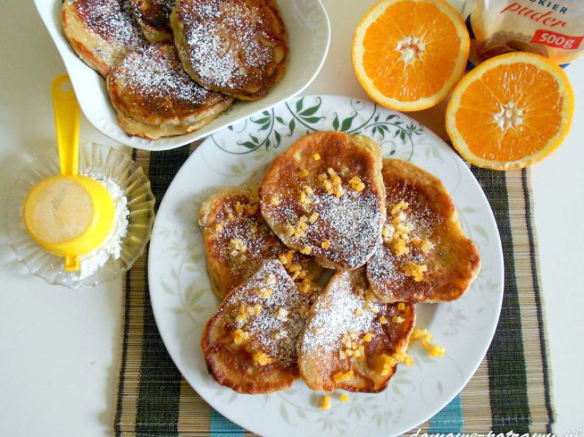 Racuchy pomarańczowe Racuchy pomarańczowe