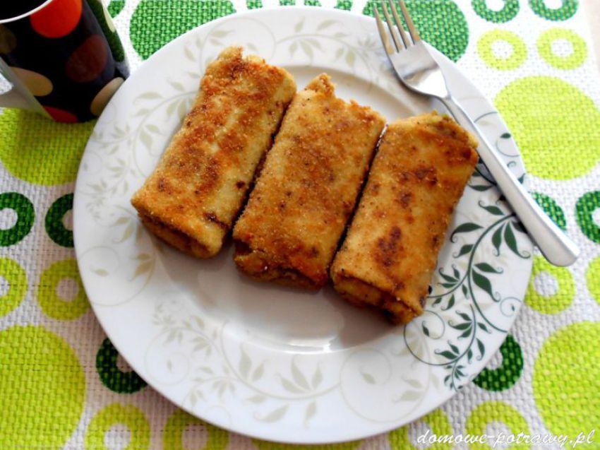 Krokiety ze szpinakiem i mozzarellą Krokiety ze szpinakiem i mozzarellą