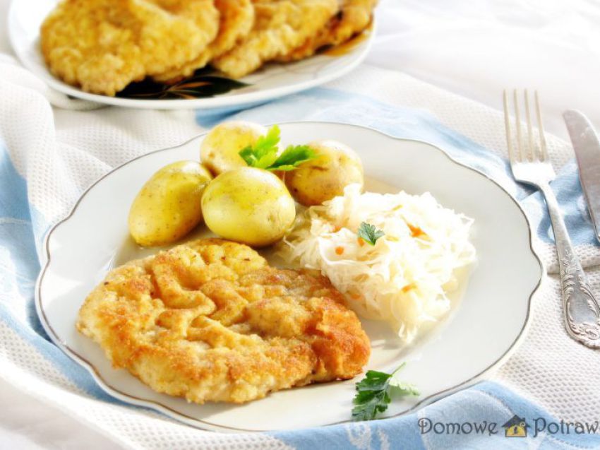 Idealny kotlet schabowy Idealny kotlet schabowy