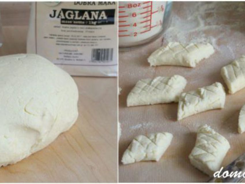 Kluski leniwe z mąki jaglanej Kluski leniwe z mąki jaglanej