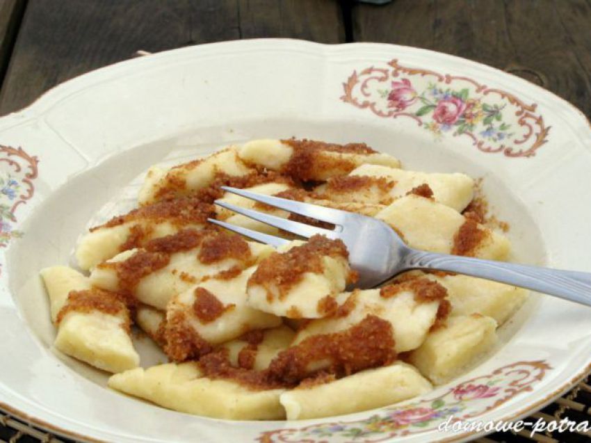 Kluski leniwe z mąki jaglanej Kluski leniwe z mąki jaglanej