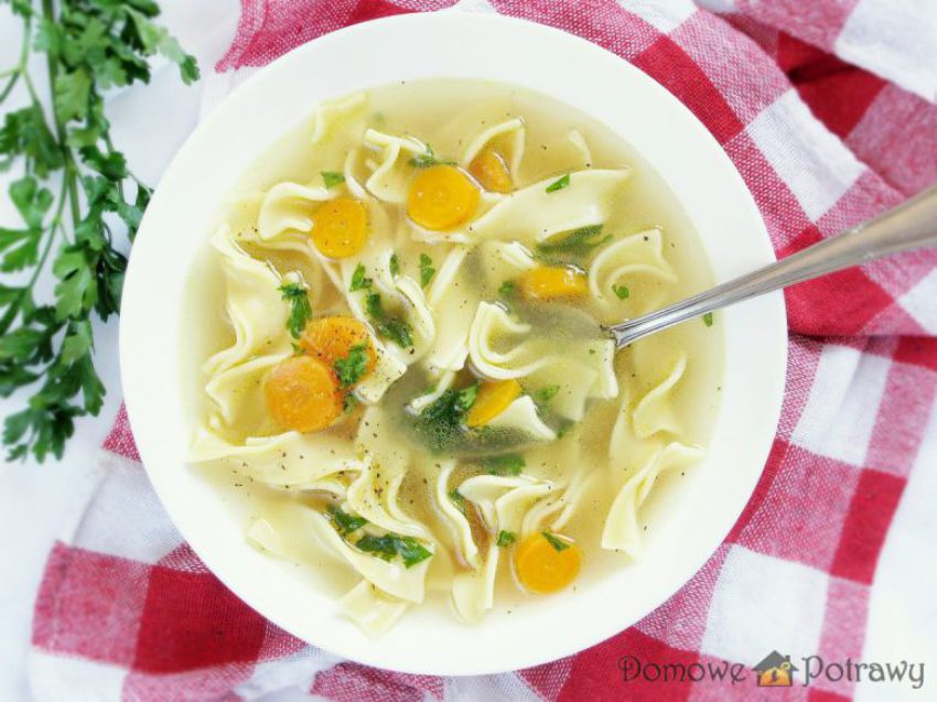 Domowy rosół z kaczki Domowy rosół z kaczki