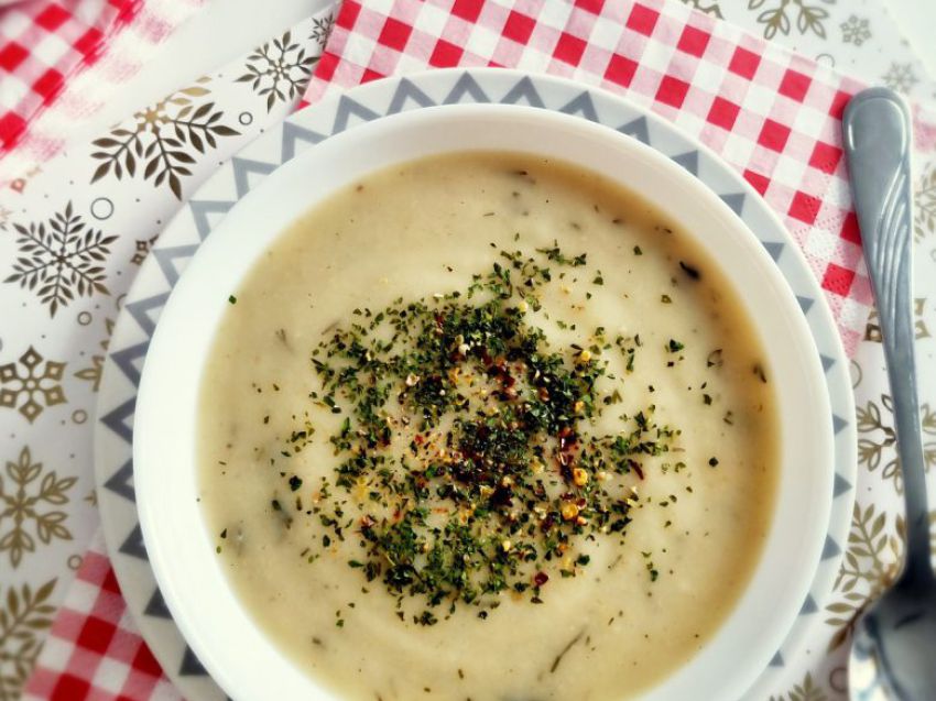 Zupa krem z białych warzyw Zupa krem z białych warzyw
