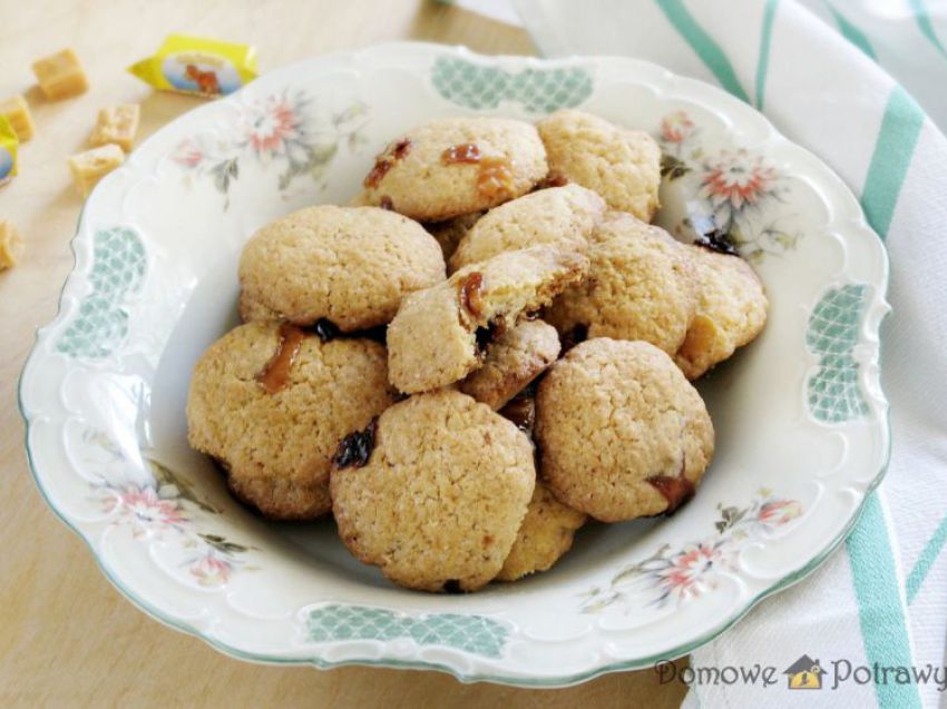 Ciasteczka z krówkami Ciasteczka z krówkami