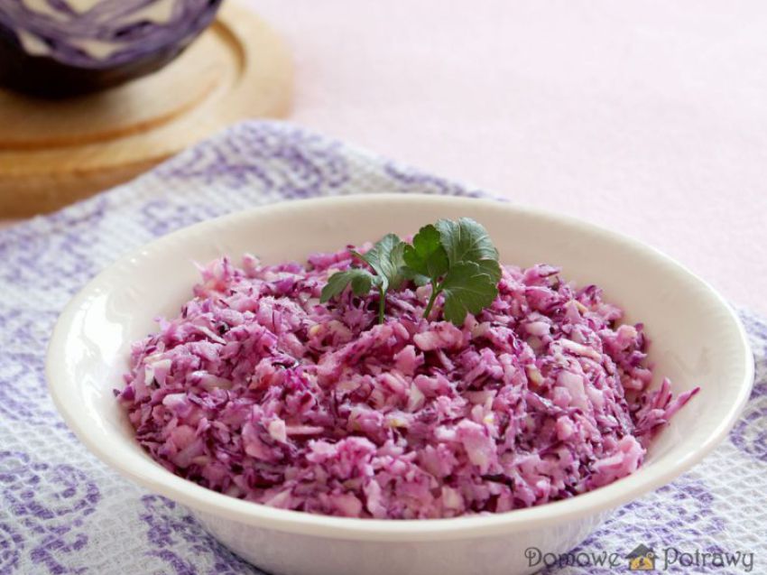 Surówka z czerwonej kapusty Surówka z czerwonej kapusty