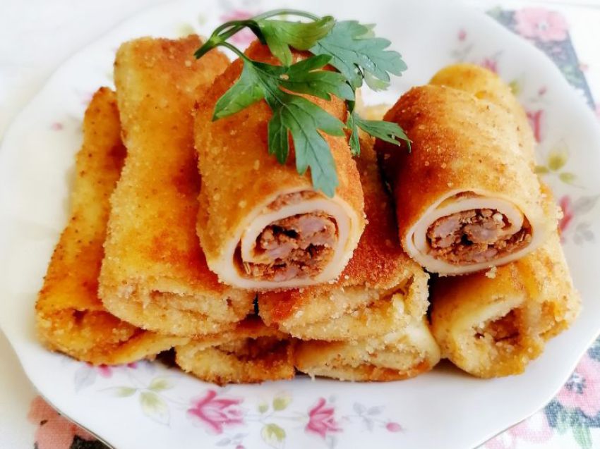 Krokiety z mięsem z jagnięciny Krokiety z mięsem z jagnięciny