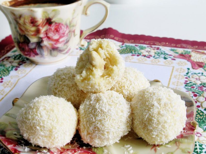 Domowe kulki Rafaello Domowe kulki Rafaello