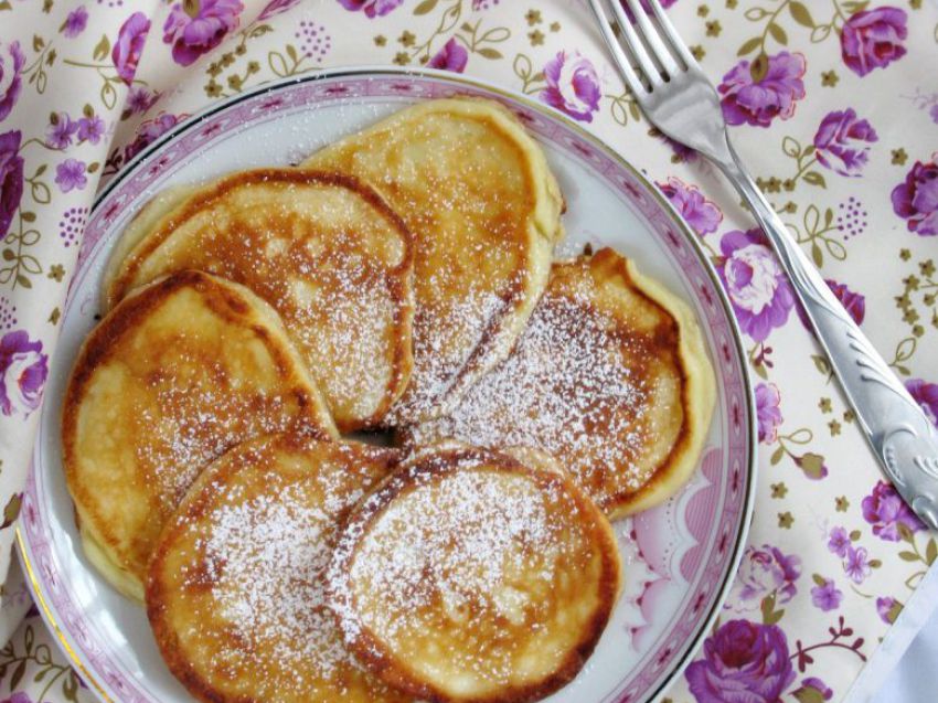 Placki z serków waniliowych Placki z serków waniliowych